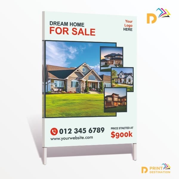 Real Estate Sign (6x8 ft)