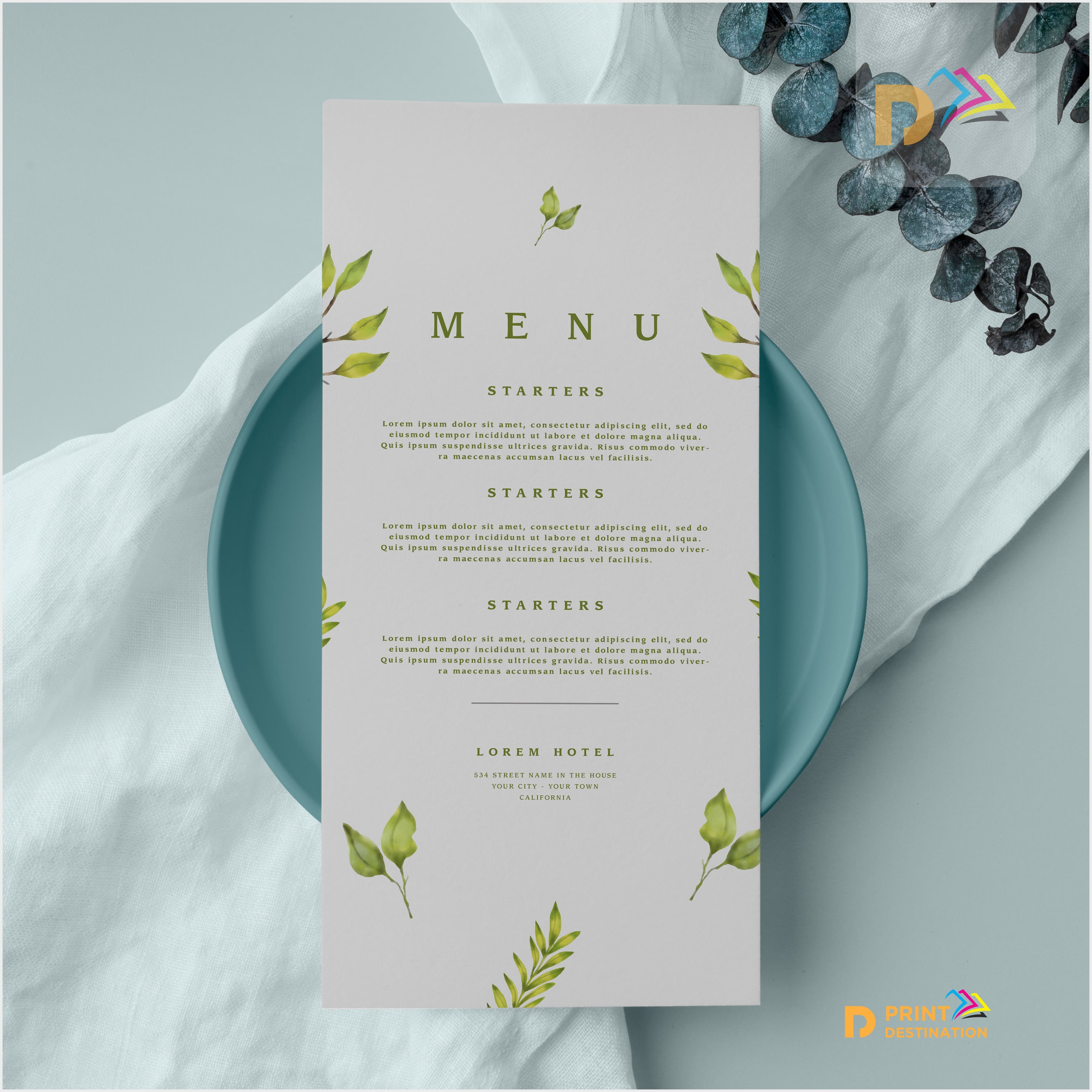 Flat Table Menus DL