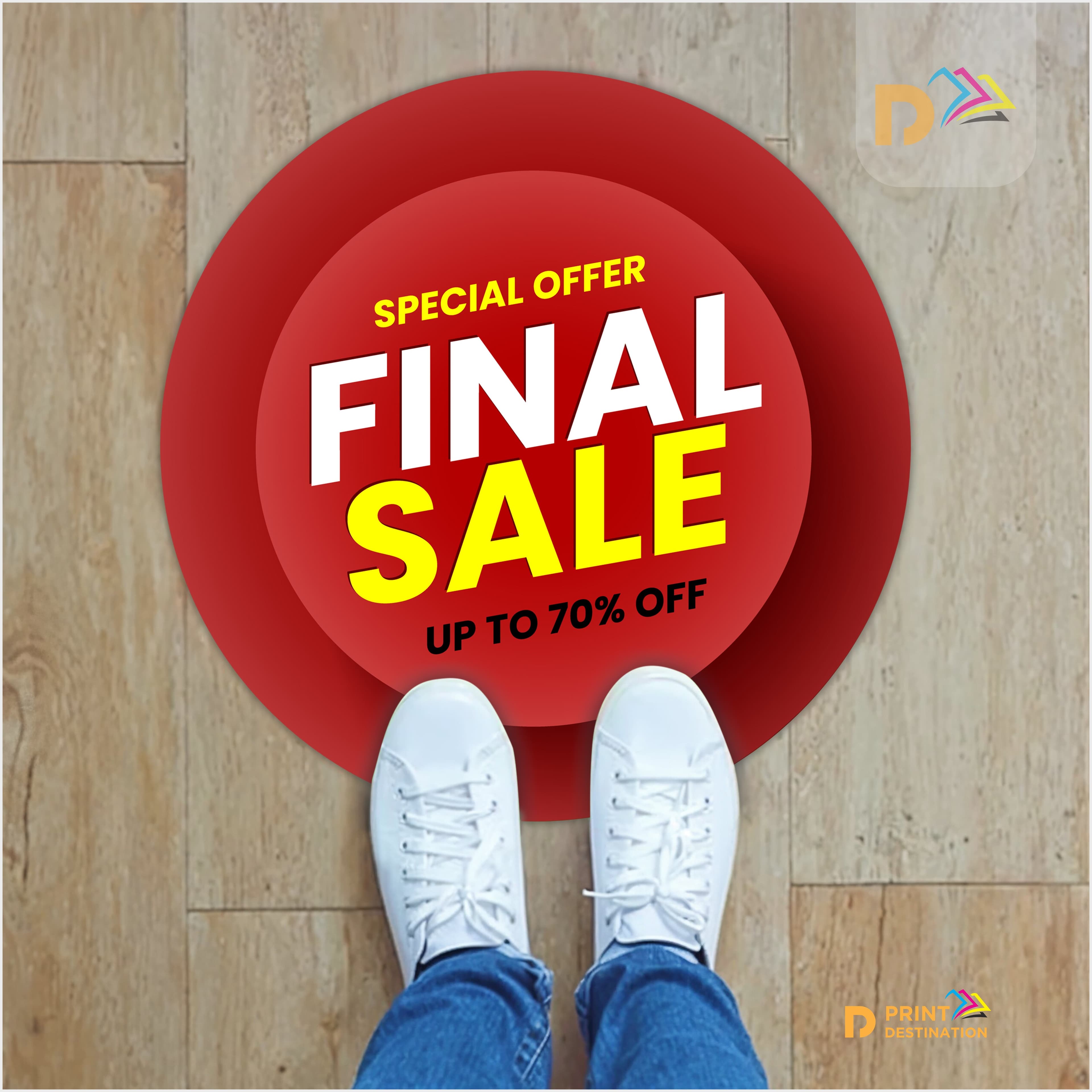 Non-Slip Floor Graphics