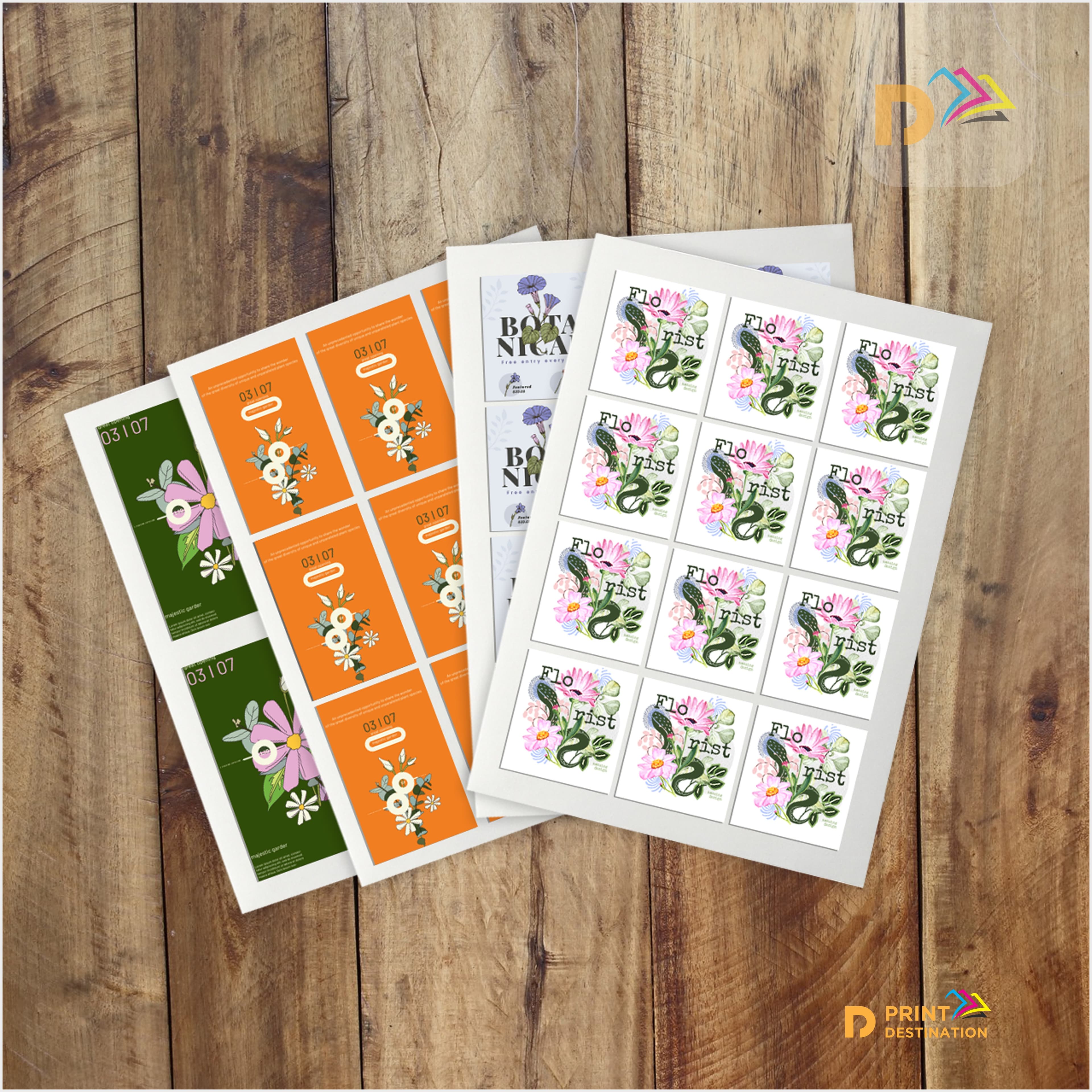 Rectangular Stickers - Supplied in Sheets Rectangular Stickers - Supplied in Sheets